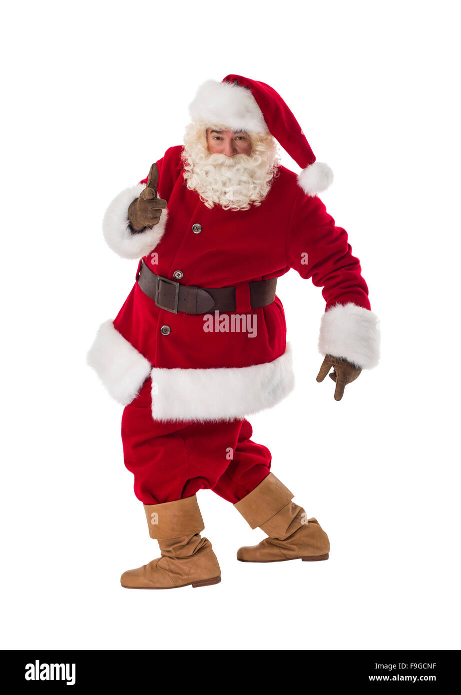 Santa Claus ritratto completi Foto Stock