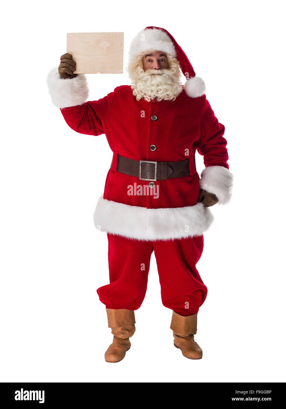Santa Claus ritratto completi Foto Stock
