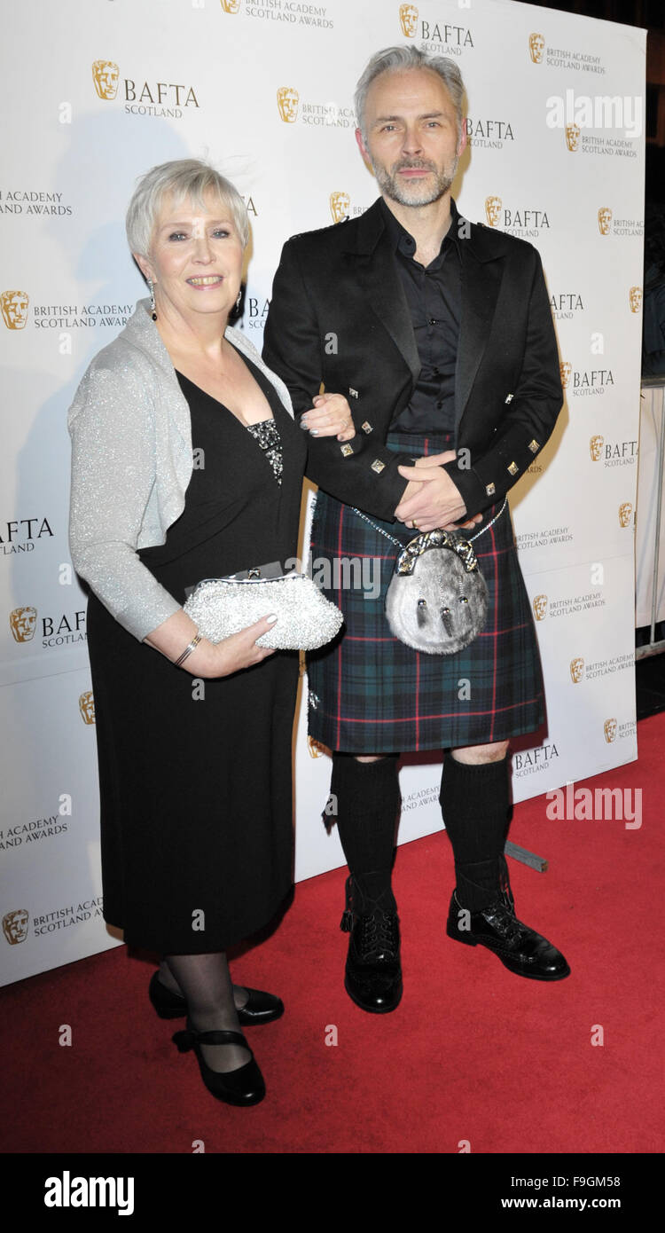 Le stelle e gli ospiti arrivano per il 2015 BAFTA Awards Scozia a Glasgow. Dotato di: Mark Bonnar dove: Glasgow, Regno Unito quando: 15 Nov 2015 Foto Stock