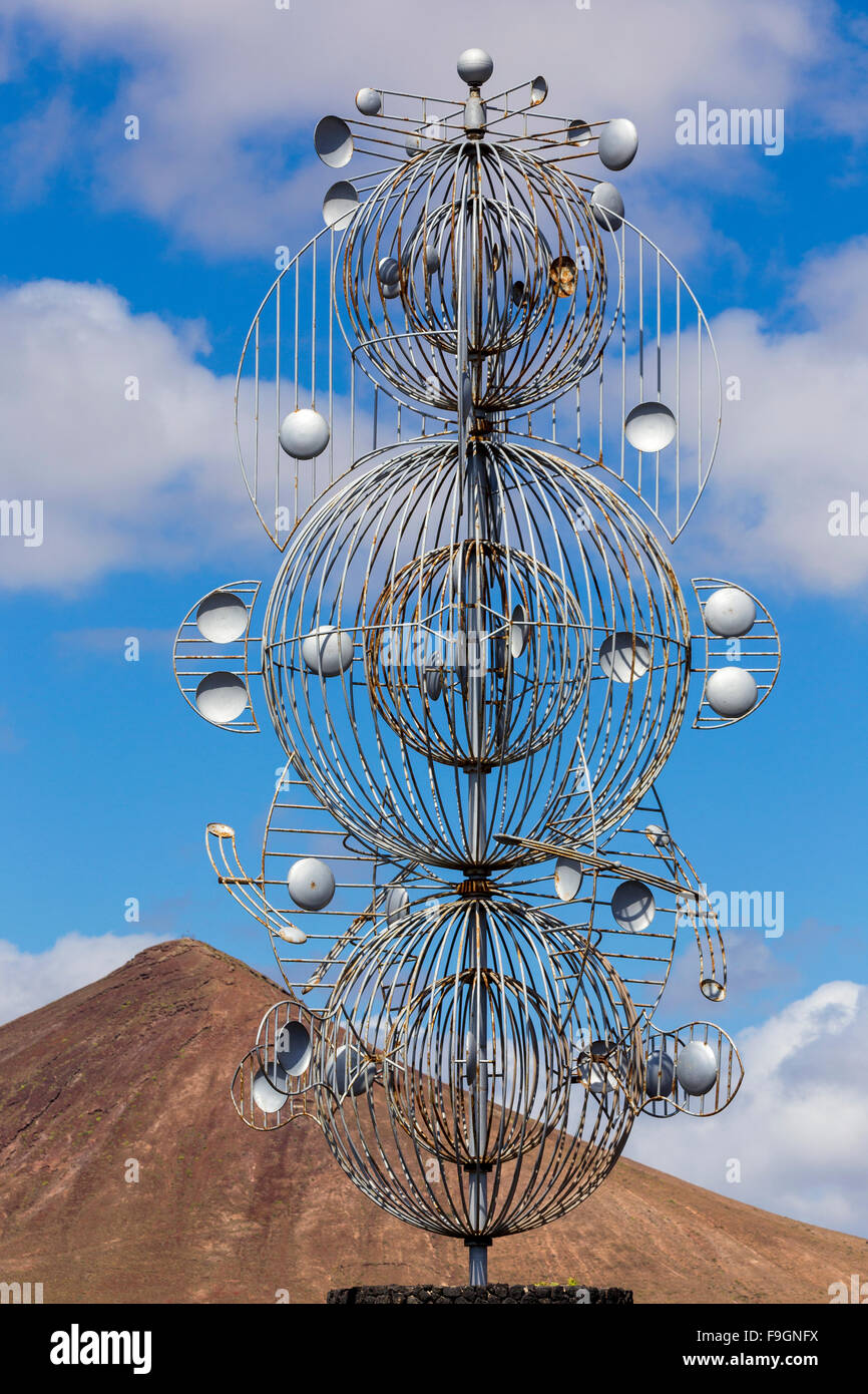 Scacciapensieri da César Manrique, vicino Tahiche, Lanzarote, Isole Canarie, Spagna Foto Stock