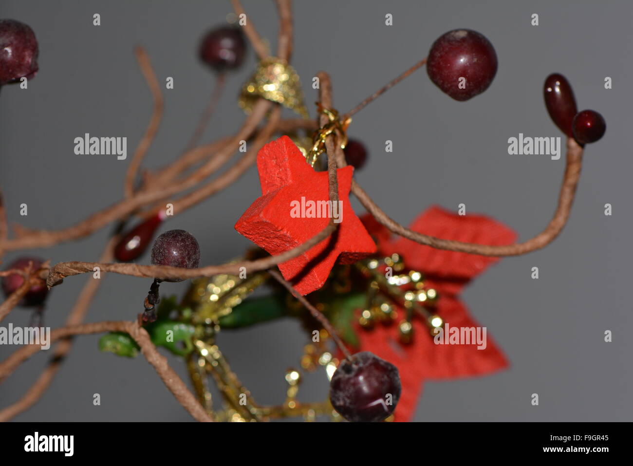 Natale, feste, Anno nuovo, decorazioni, artigianato, doni, Carte di Natale, arredamento, attività per bambini Foto Stock