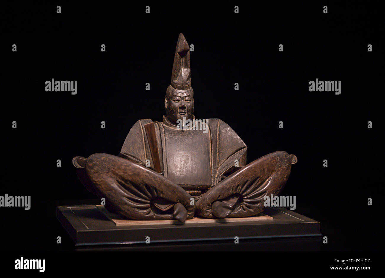 Di Minamoto Yoritomo Periodo Kamakura 13-14 C AD MUSEO NAZIONALE DI TOKYO NORTHERN TOKYO GIAPPONE Foto Stock