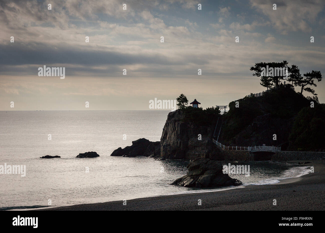 Spiaggia KATSURAHAMA KOCHI GIAPPONE Foto Stock