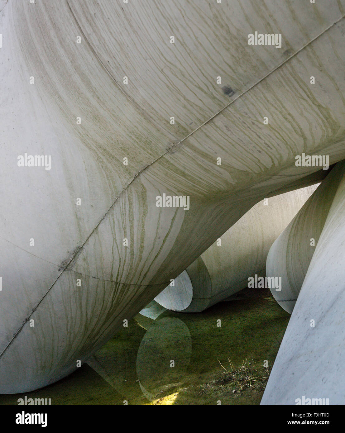 Fabbrica di cemento KOCHI GIAPPONE Foto Stock