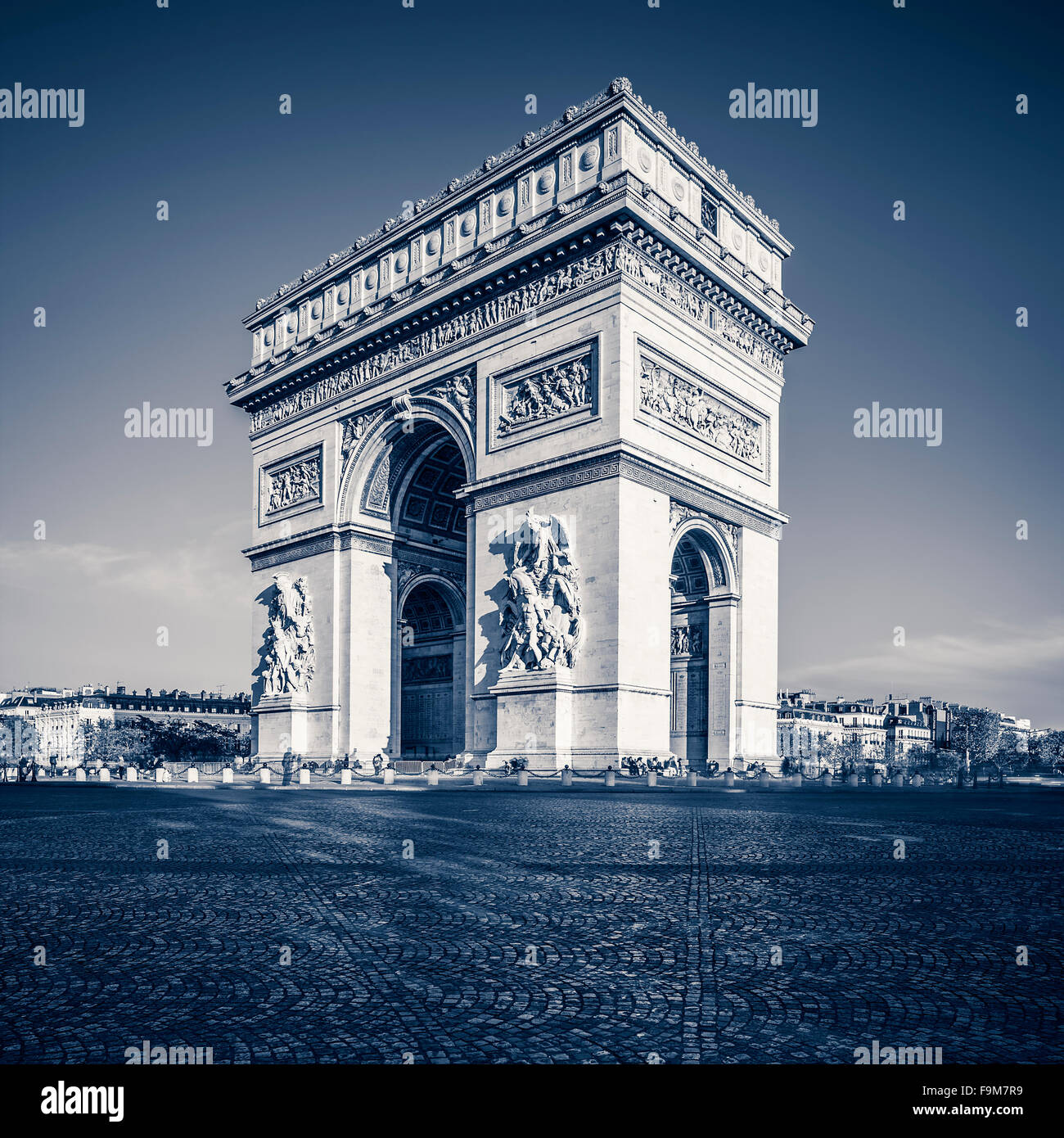 Arc de Triomphe - Parigi - Francia Foto Stock