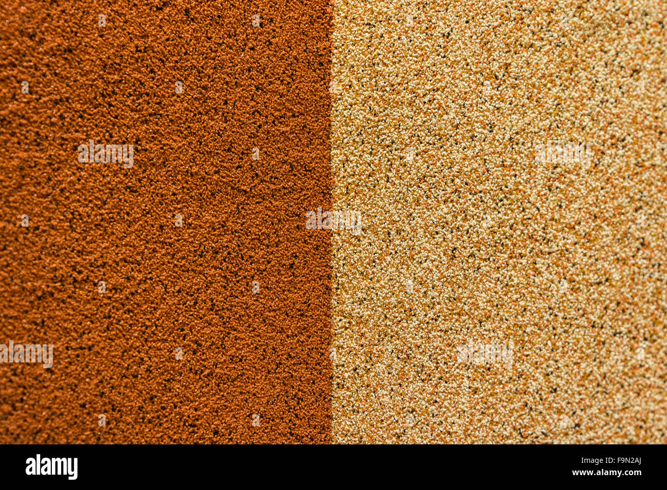 A Due Colori Intonaco Decorativo Pattern Texture Sfondo Foto Stock Alamy
