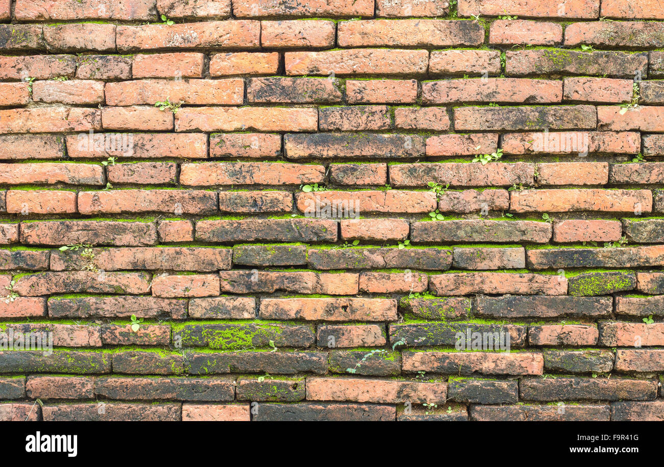 Il vecchio Sfondo mattone Foto Stock