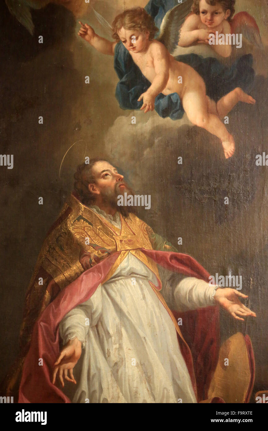 San Lorenzo. San Lorenzo cappella. La Madonna della cattedrale di Strasburgo. Foto Stock