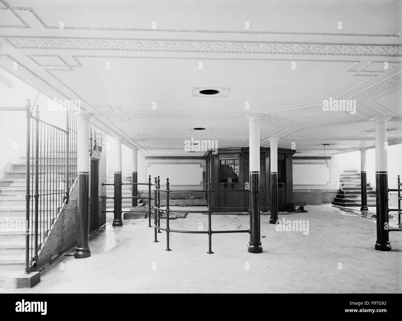 28Th Street La stazione della metropolitana di New York City, Stati Uniti d'America, circa 1904 Foto Stock