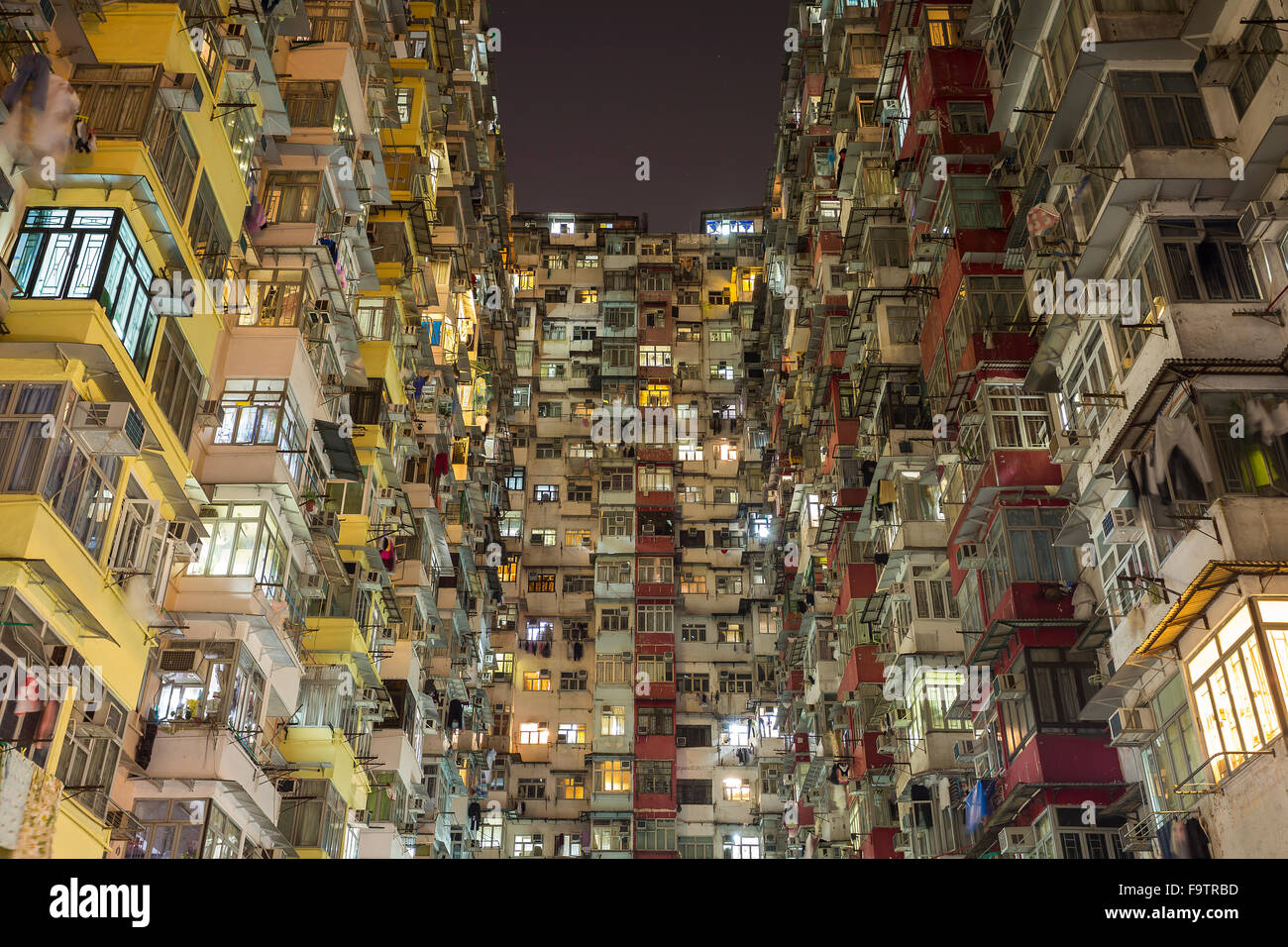 Edifici di appartamenti a Quarry Bay - Hong Kong, Cina Foto Stock