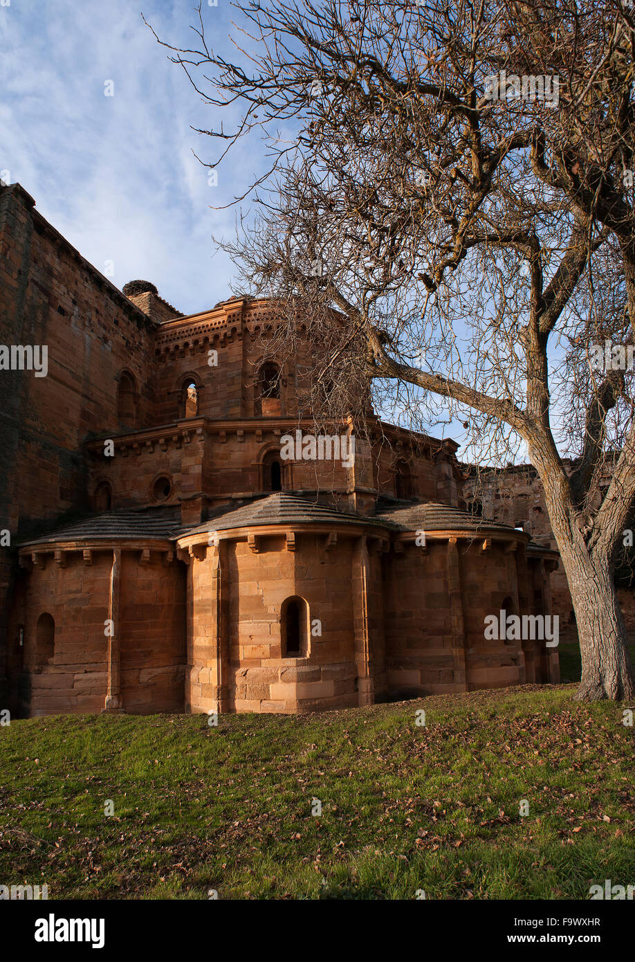 Santa María de Moreruela Zamora, Cister Moreruela abbey Foto Stock