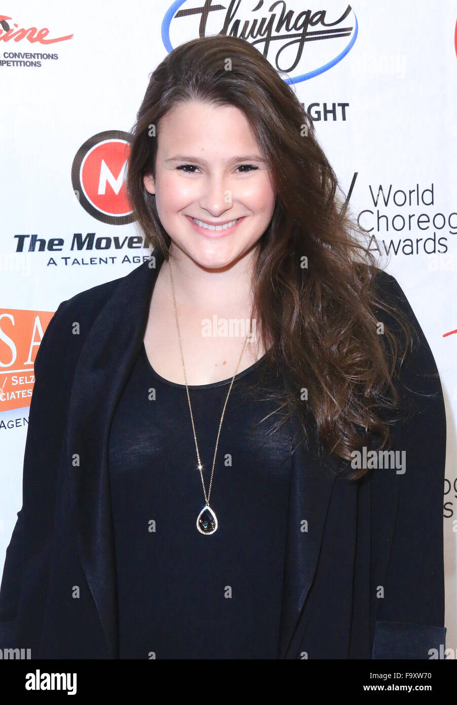 Mondo coreografia Awards al Ricardo Montalban Theatre - Arrivi con: Lindsay Nelko dove: Los Angeles, California, Stati Uniti quando: 16 Nov 2015 Foto Stock