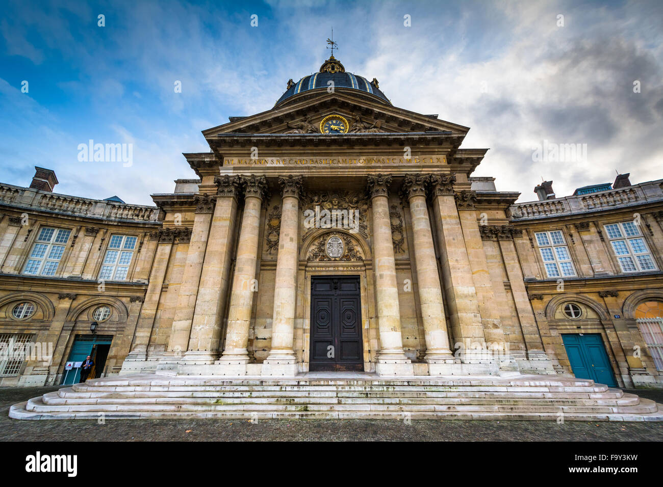 La Bibliothèque Mazarine, a Parigi, Francia. Foto Stock