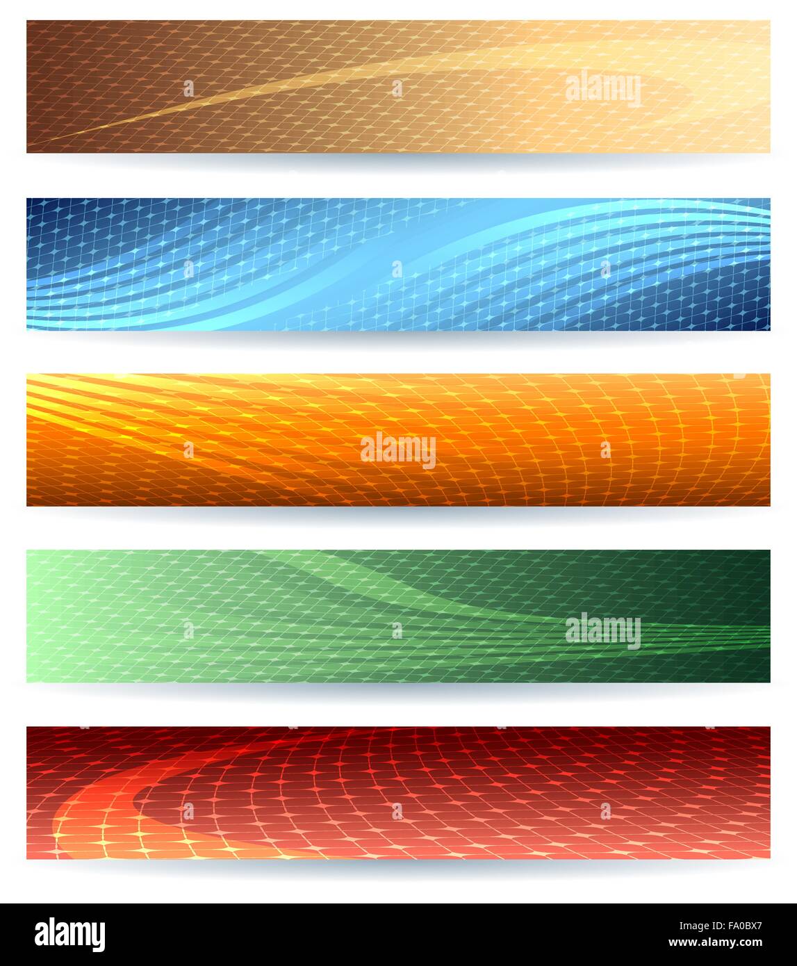 Abstract testata ondulata o set di banner. Isolato su bianco. Illustrazione Vettoriale Abstract testata ondulata o set di banner. Isolato su bianco. Illustrazione Vettoriale
