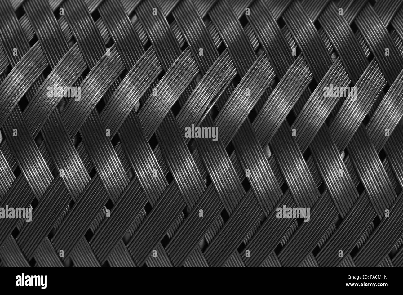 Il tubo flessibile di collegamento alla macchina il sistema di scarico su sfondo bianco Foto Stock