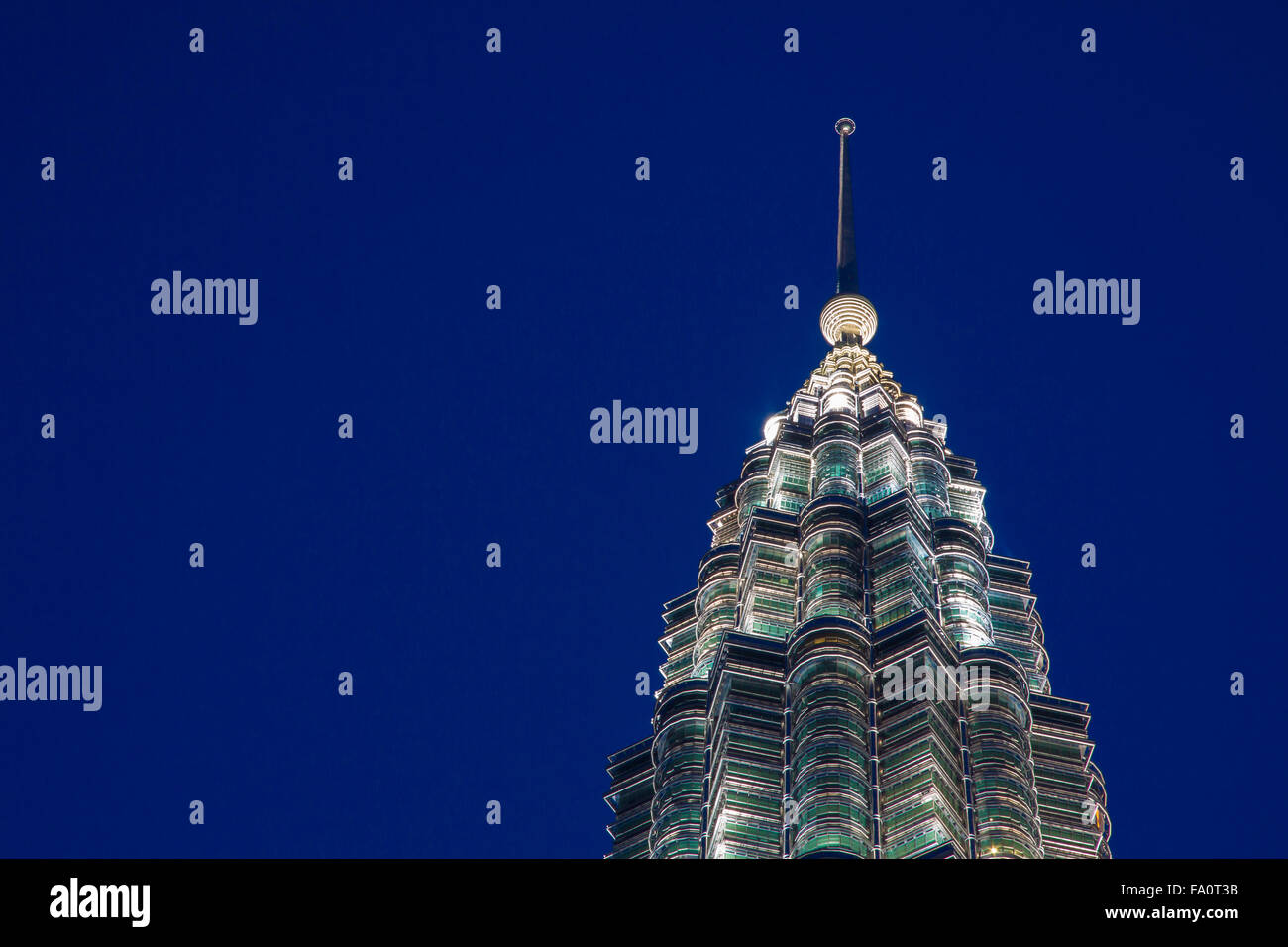 Petronas sono tra i più alti di due edifici gemelli nel mondo 451.9 (M) Foto Stock
