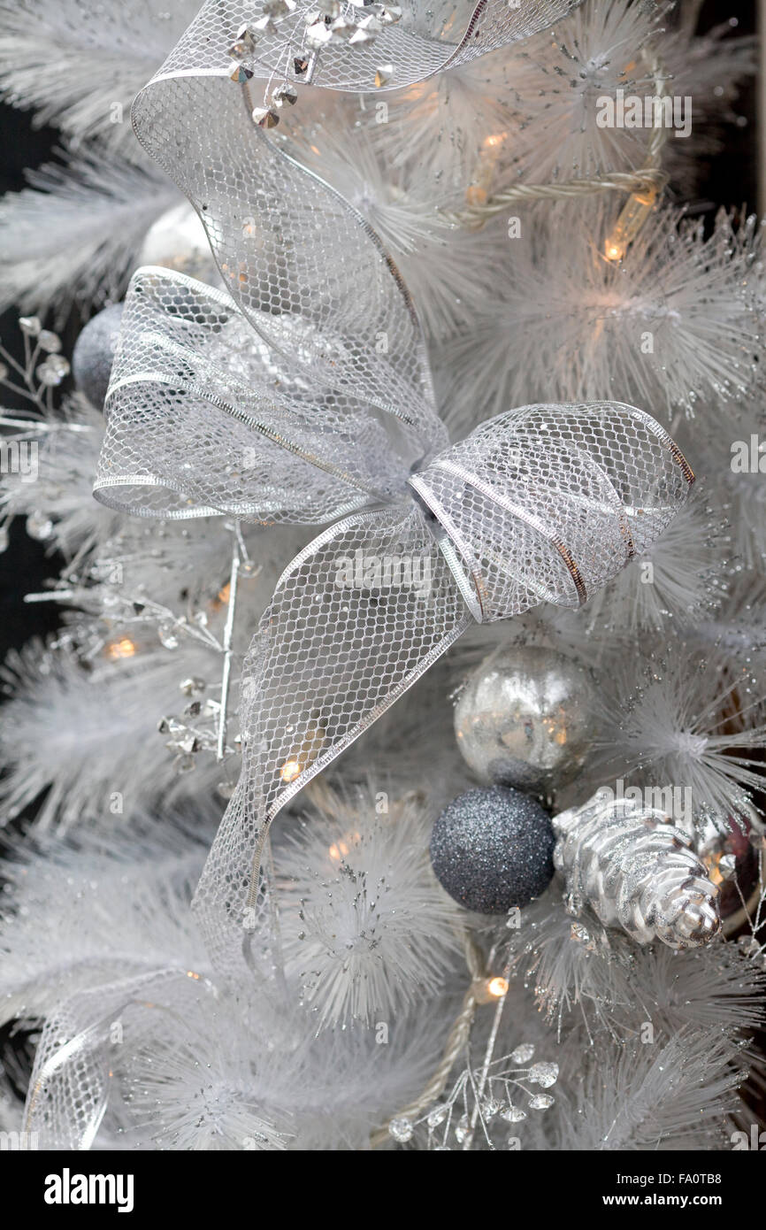Le decorazioni di Natale Foto Stock