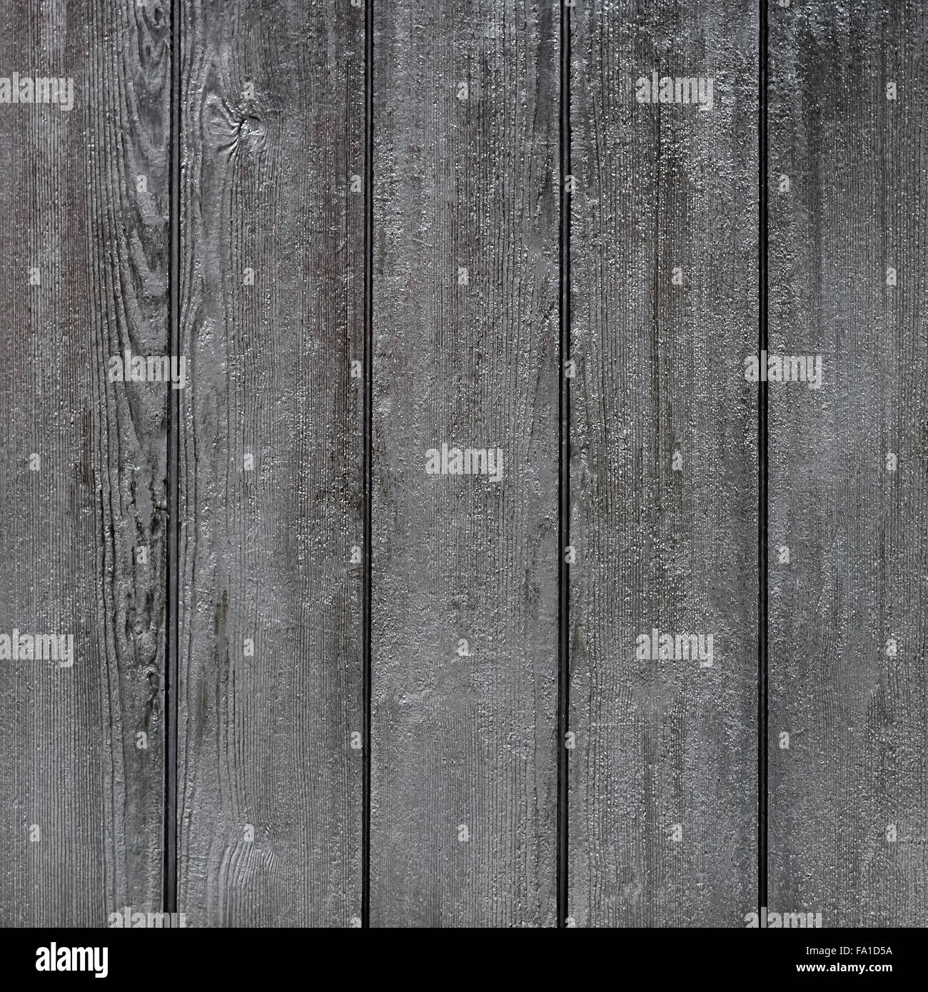 Legno texture di sfondo superficie grigio quadrato vuoto plain closeup linee verticali Foto Stock