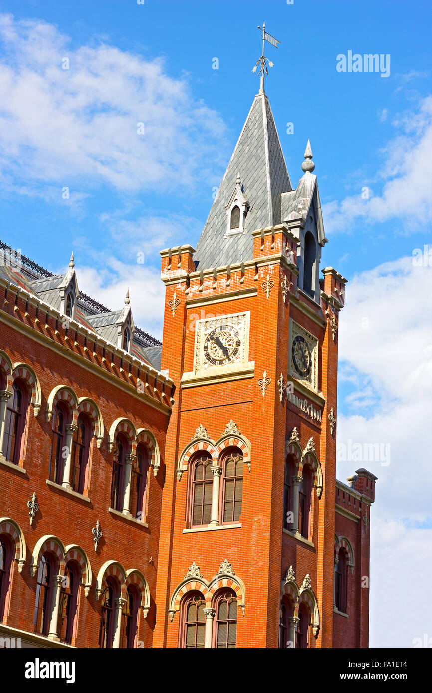 Edificio storico del Charles Sumner School di Washington DC, Stati Uniti d'America. Foto Stock