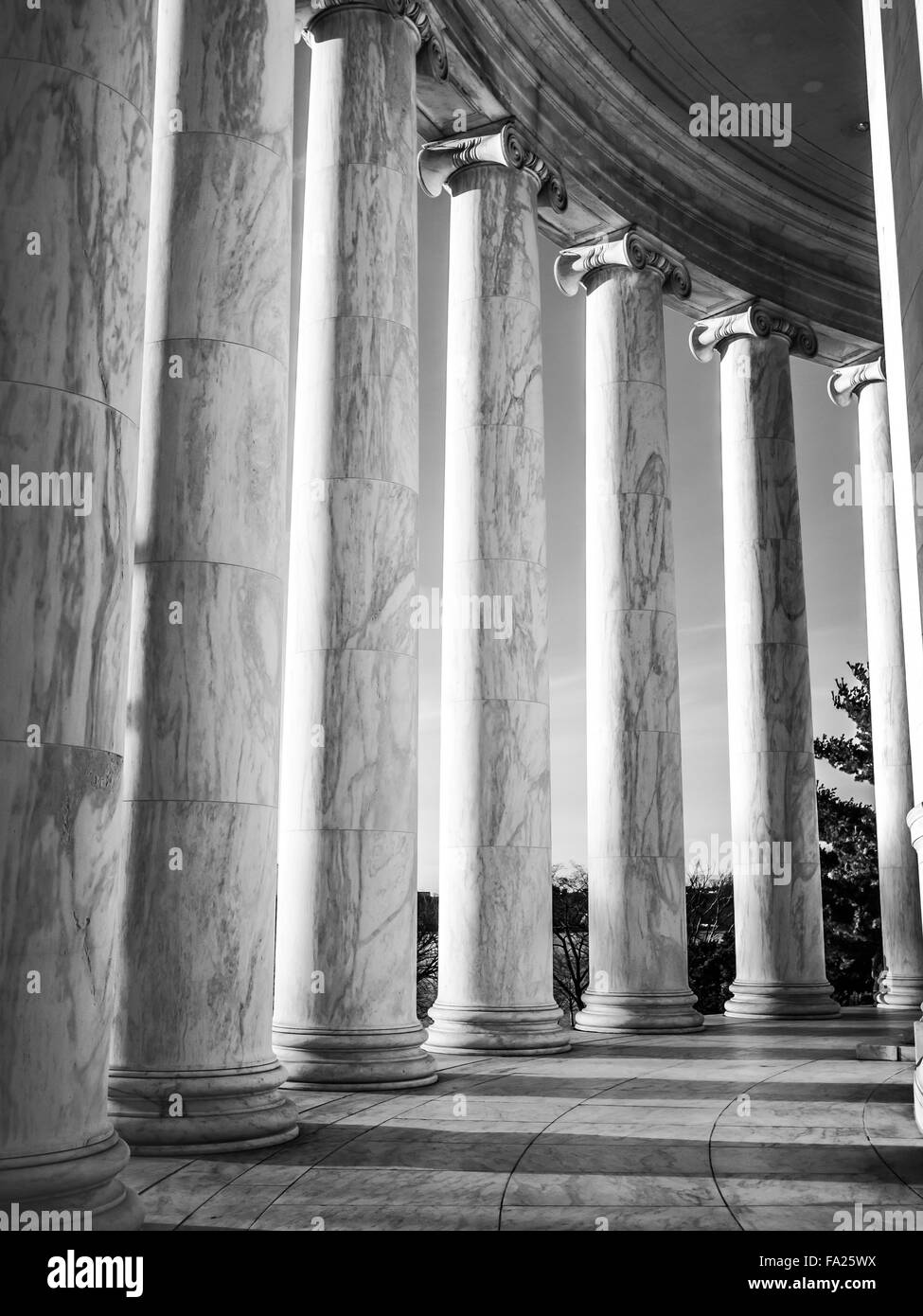 Il Jefferson Memorial Foto Stock