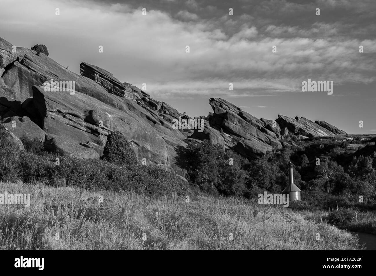 Red Rocks Parco in Morrison, Colorado Foto Stock