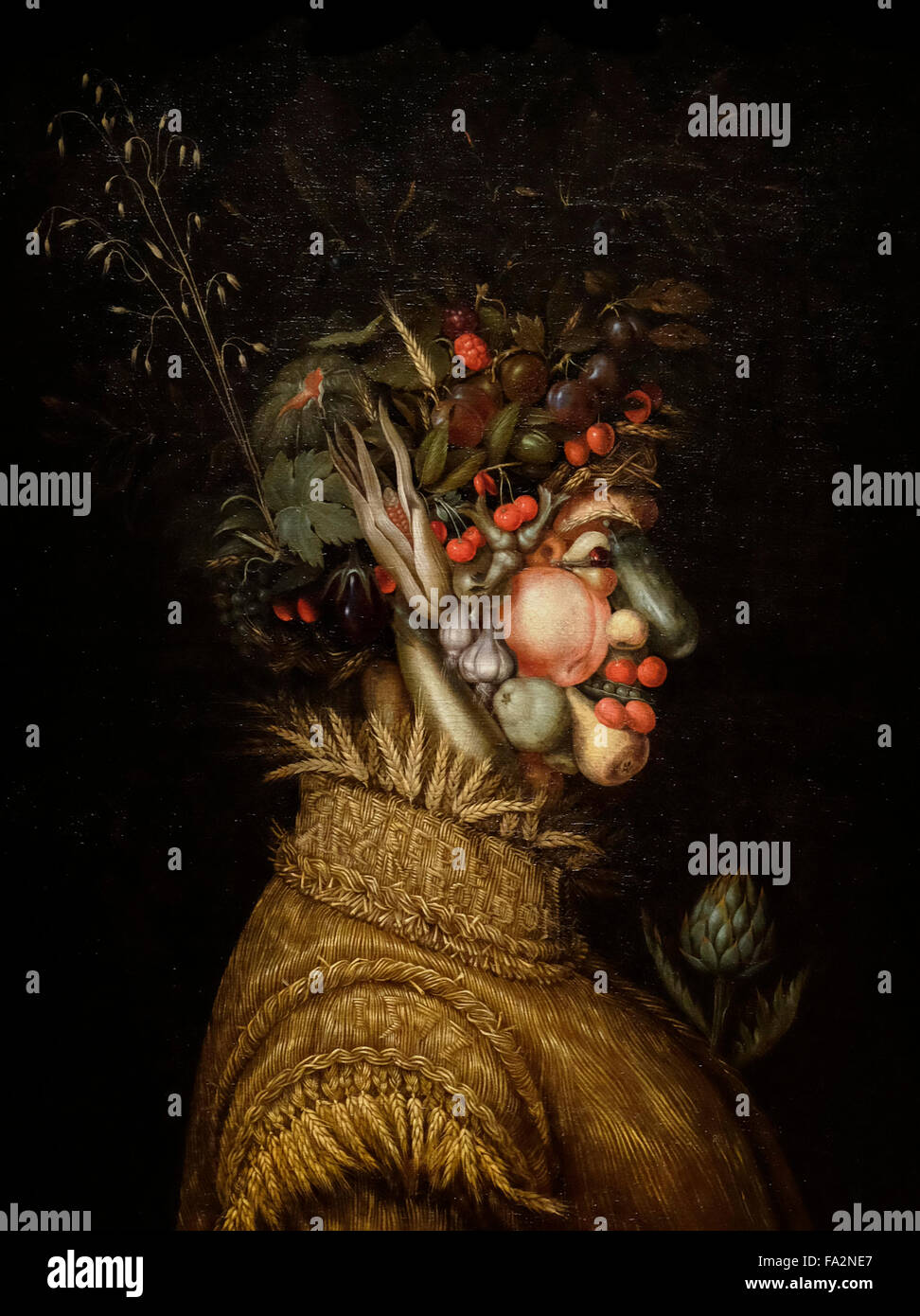 Estate- Giuseppe Arcimboldo - 1572 Foto Stock