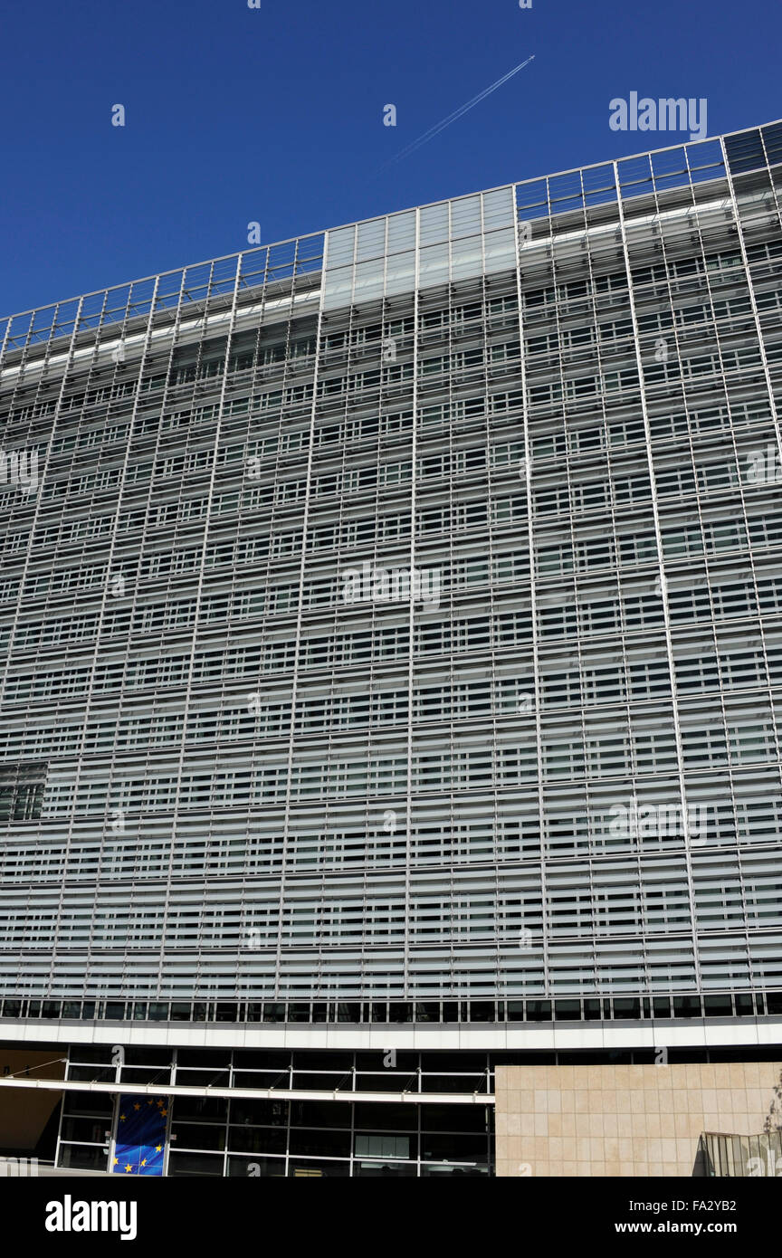 Commissione europea,edificio Berlaymont,Bruxelles,Belgio,Lucien De Vattell architetto Foto Stock