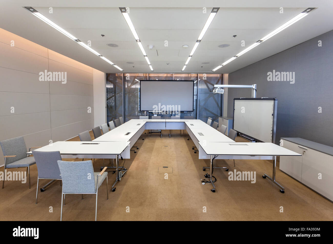 Sala riunioni Foto Stock