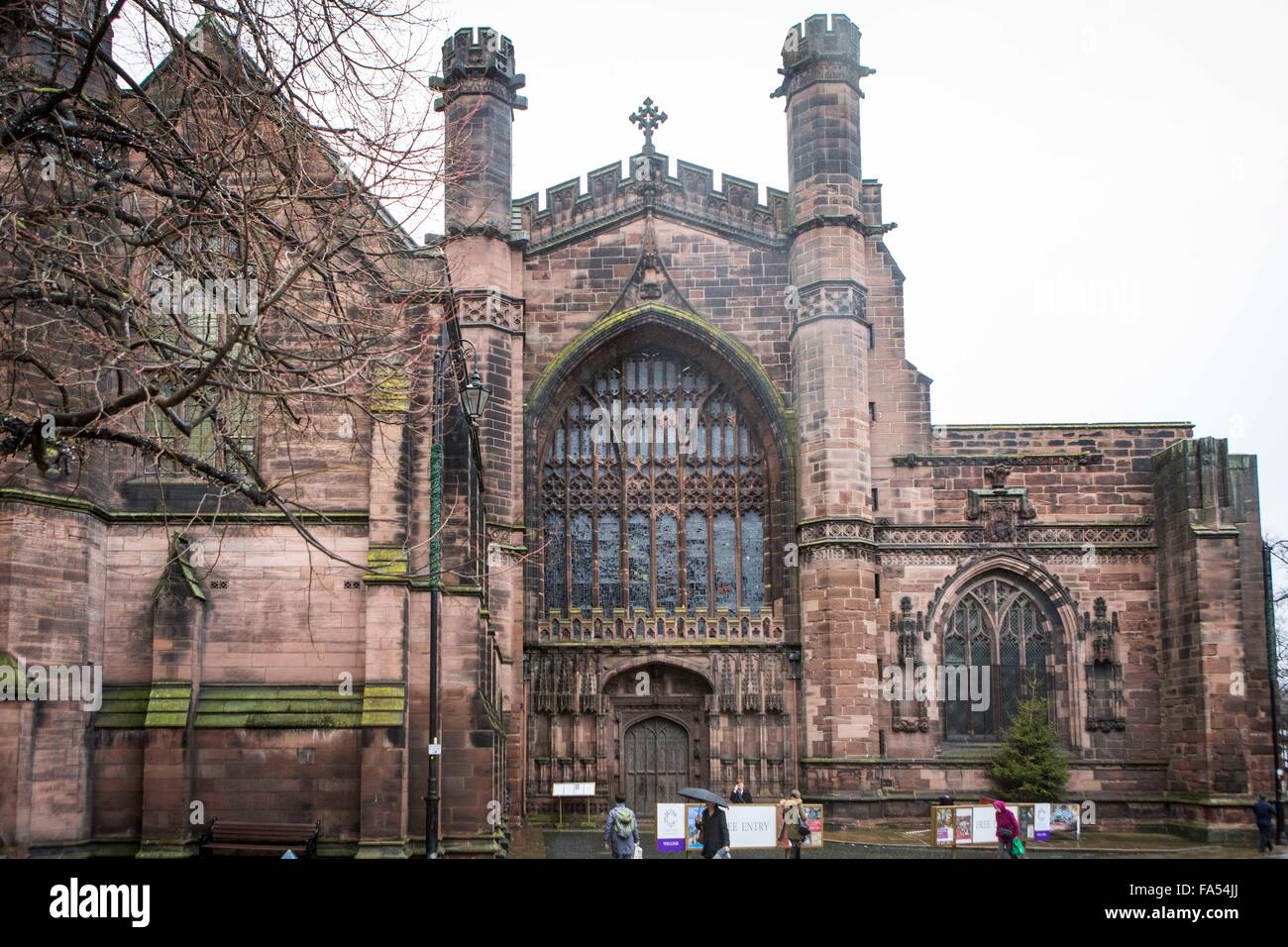 Foto esterna di Chester Cathedral Foto Stock