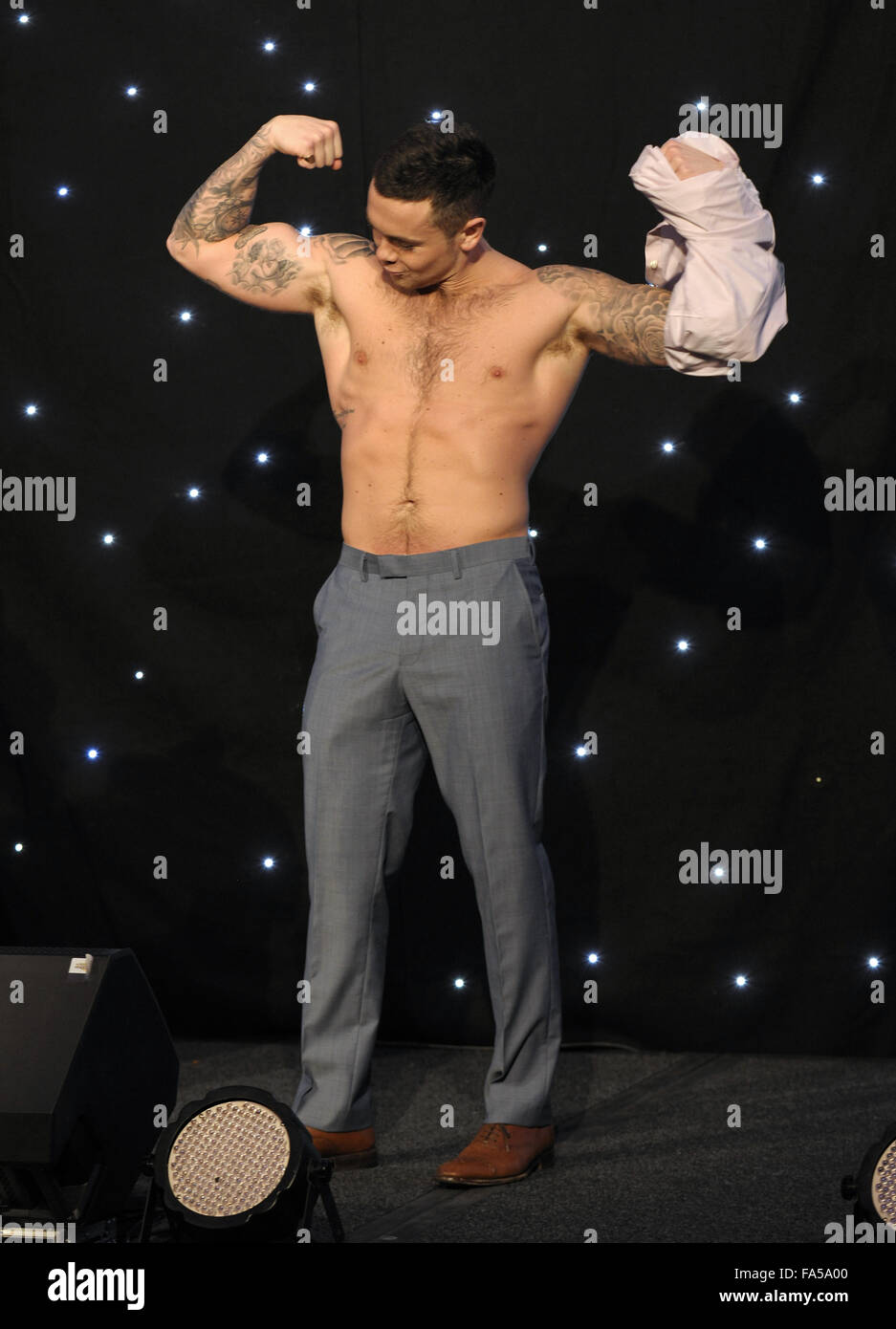 L annuale Albert Kennedy Trust cena di gala presso il Grange Tower Bridge Hotel in Londra dotata: Ray Quinn dove: Londra, Regno Unito quando: 20 Nov 2015 Foto Stock