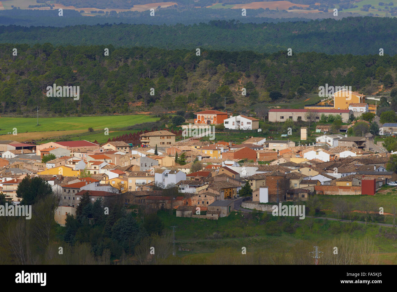 Villalba de la Sierra, Serrania de Cuenca parco naturale, Provincia Cuenca, Castilla La Mancha, in Spagna. Foto Stock
