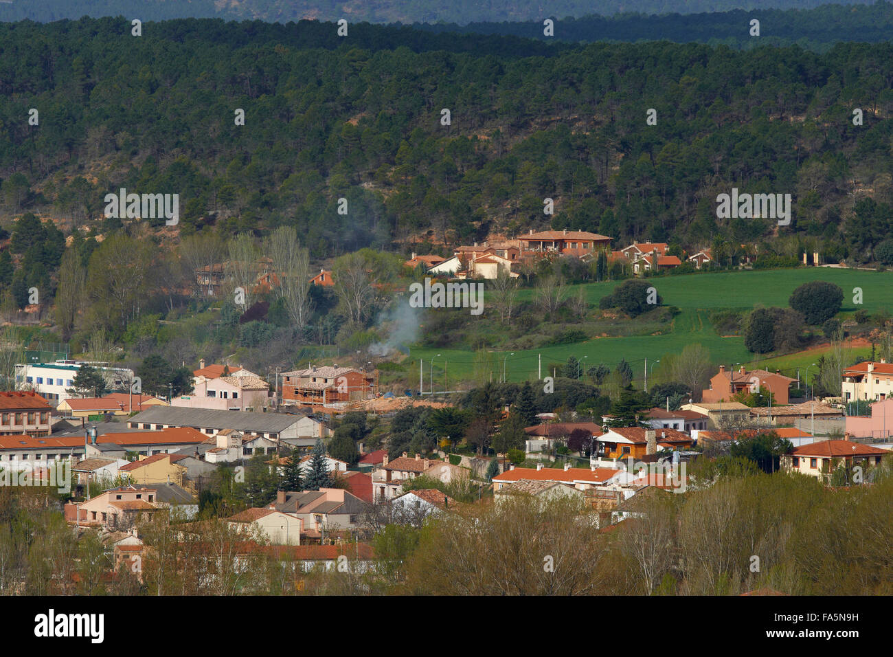 Villalba de la Sierra, Serrania de Cuenca parco naturale, Provincia Cuenca, Castilla La Mancha, in Spagna. Foto Stock