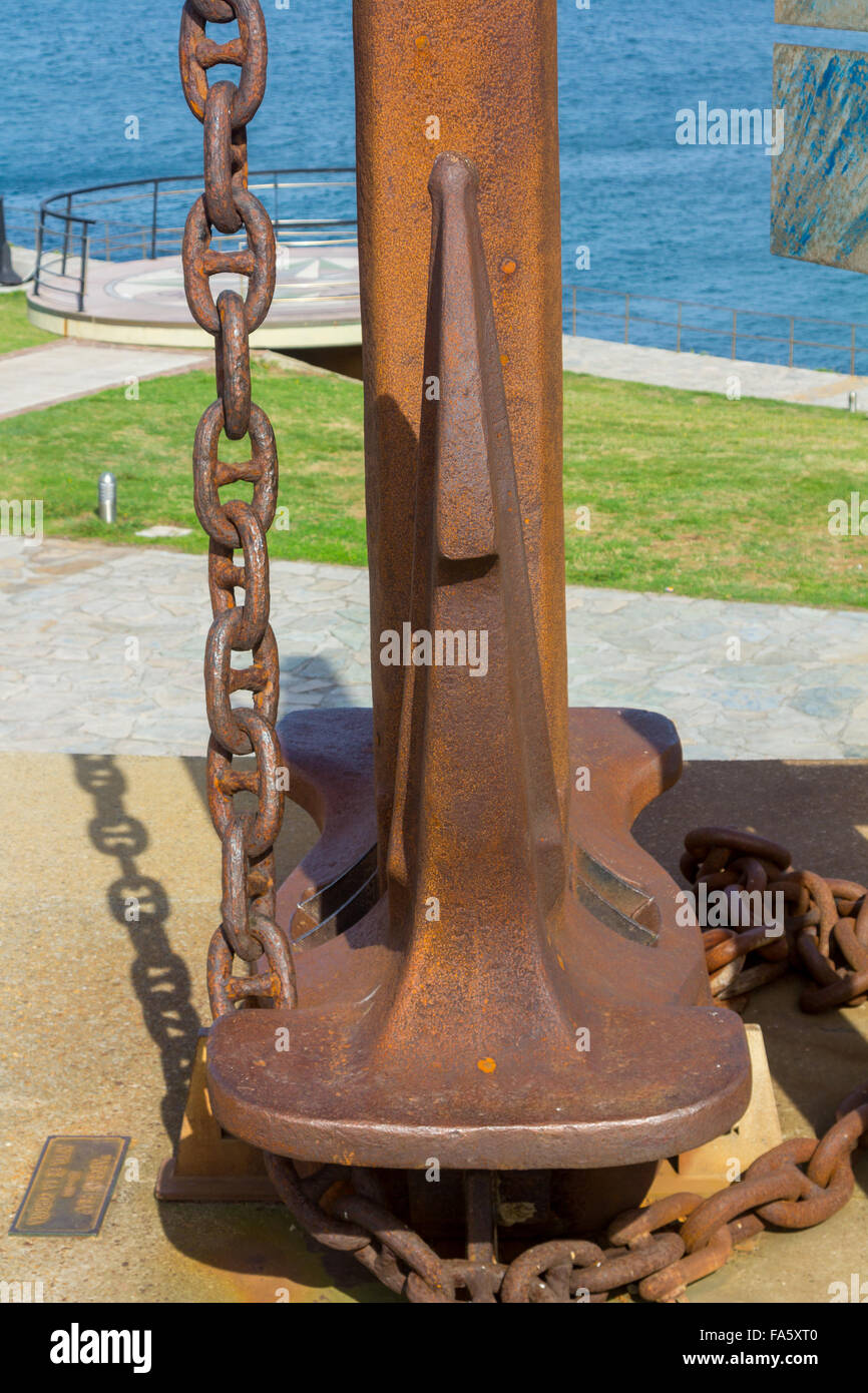 Tipiche case colorate nella città di Cuenca, Spagna Foto Stock