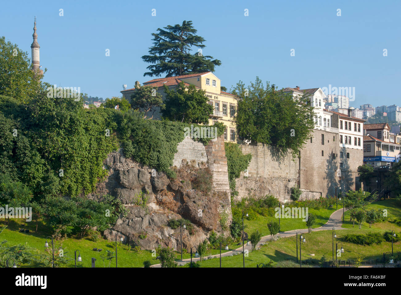 Türkei, östliche Schwarzmeeküste, Trabzon, Zagnos Valley Park Foto Stock