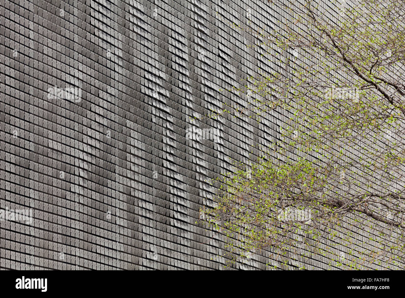 Debenhams, Oxford Street, Londra. Nuova facciata da Ned Kahn in congiunzione con Archial Norr. Foto Stock