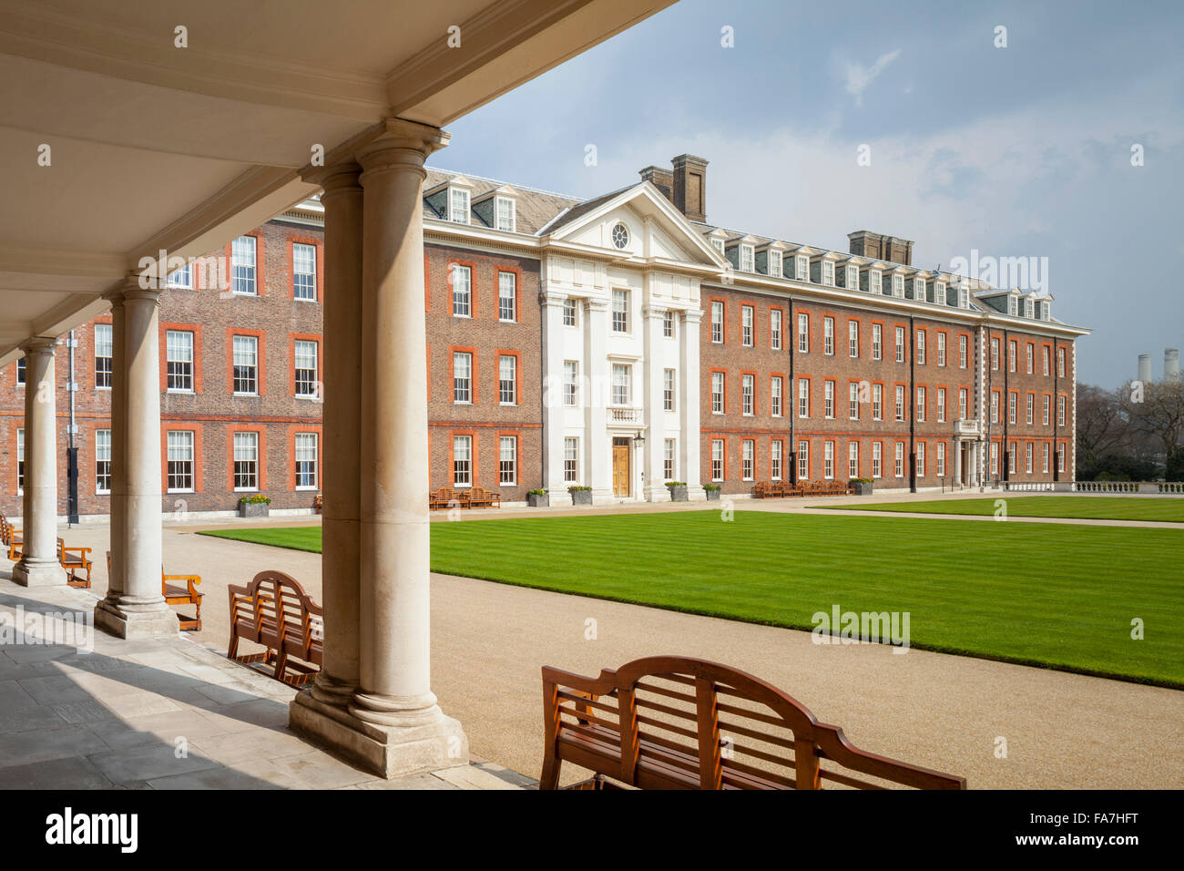 Royal Hospital Chelsea, Long Ward rinnovo. Foto Stock