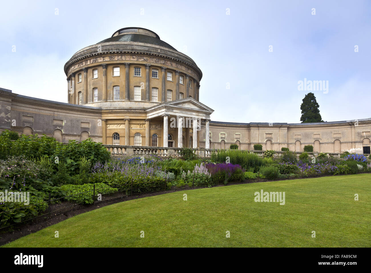 La sala rotonda Ickworth, Suffolk. Il 4° Conte di Bristol ha iniziato la casa c.1794 ma non è stato completato fino al 1830. Foto Stock