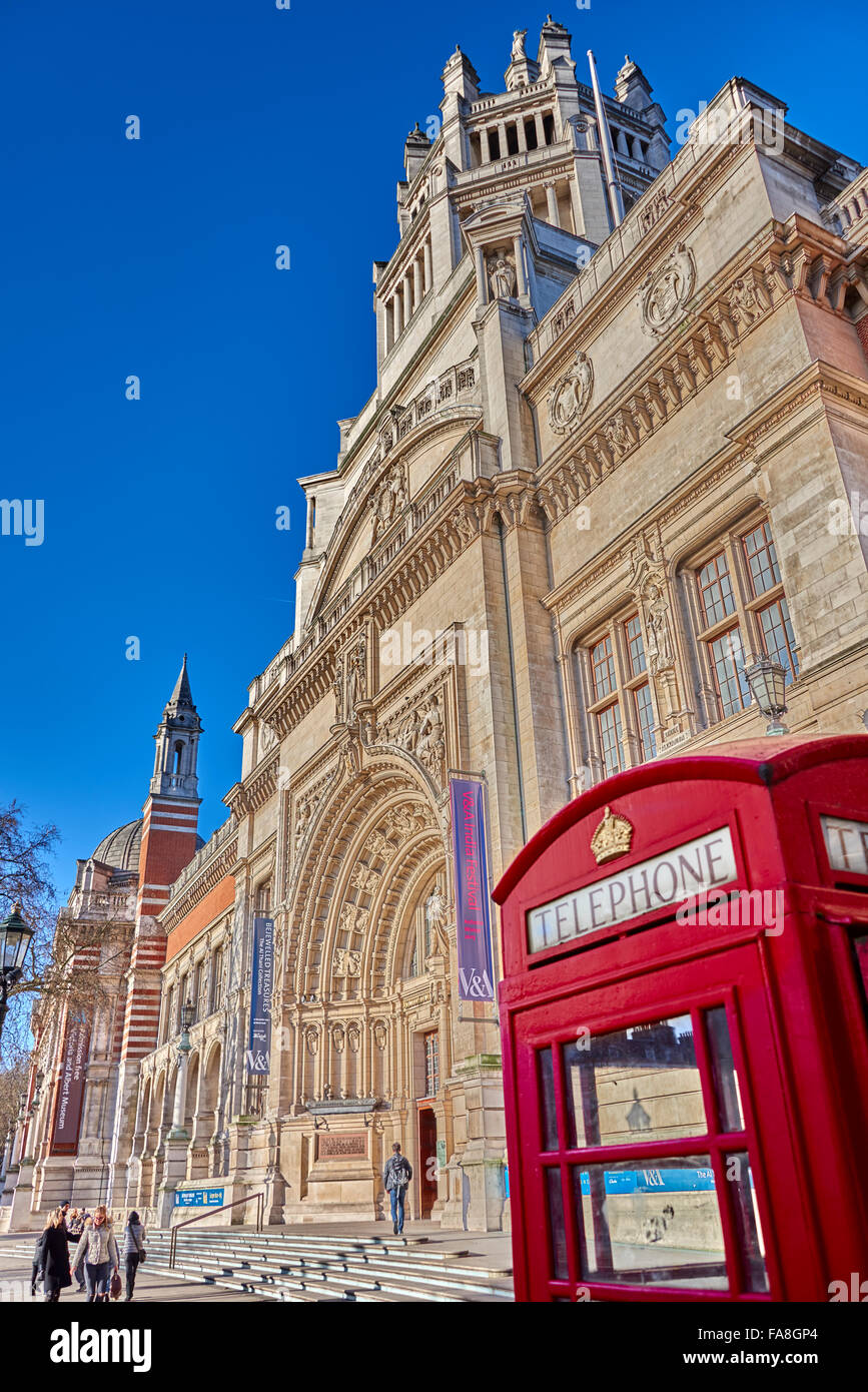 Il Victoria and Albert Museum Foto Stock