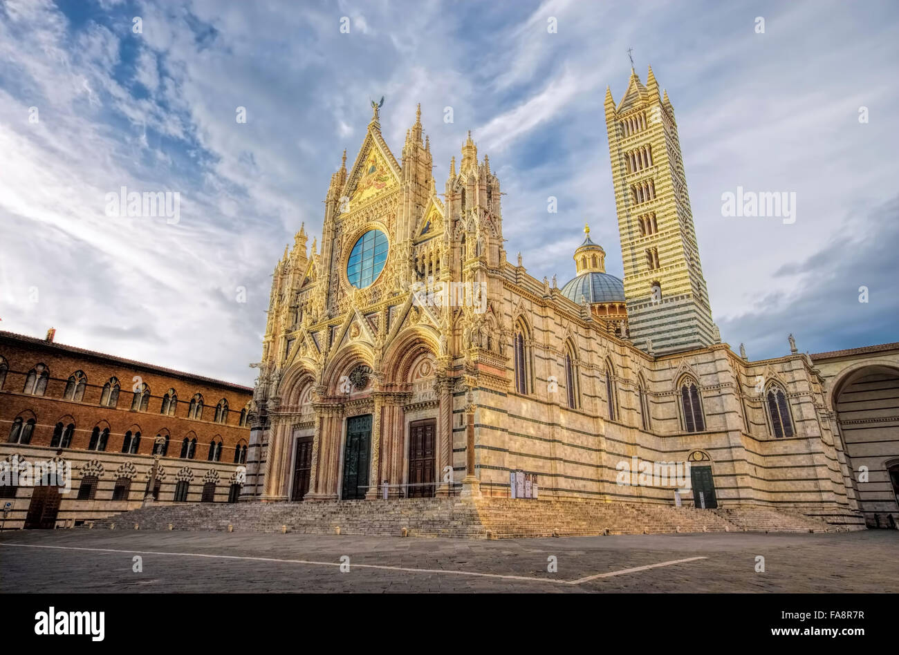 Siena Dom - Duomo di Siena 04 Foto Stock