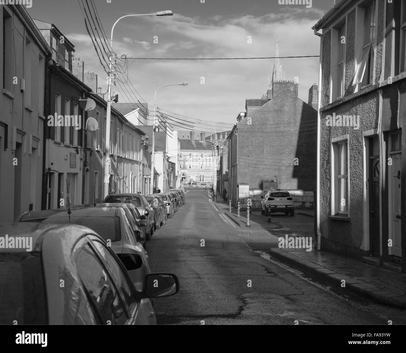 La città di Cork, la vita di strada Foto Stock