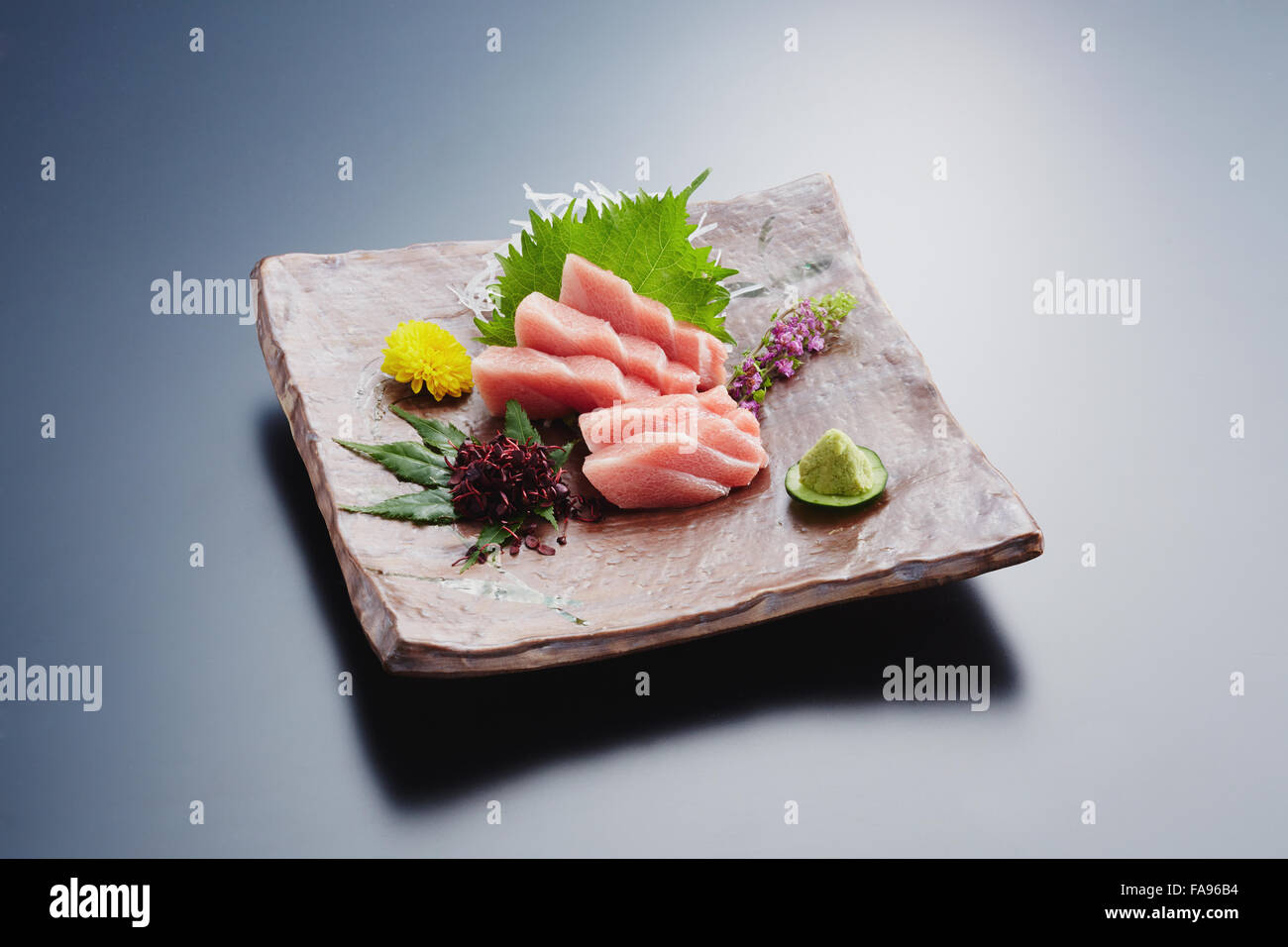 Giapponese di stile sashimi Foto Stock