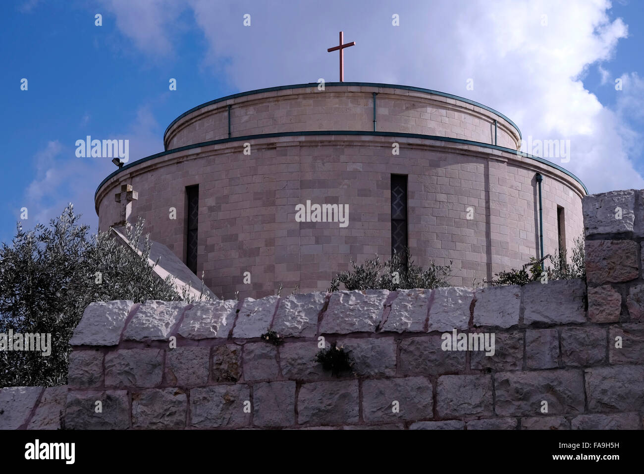 La Chiesa cattolica convento delle Suore del Rosario in Agron street west Jerusalem Israel Foto Stock