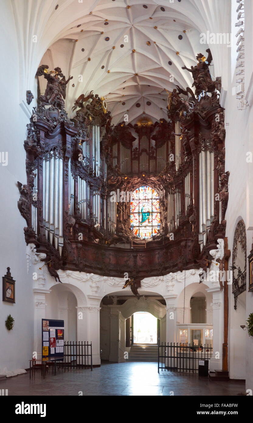 Cattedrale di Oliwa, Gdansk, Polonia Foto Stock