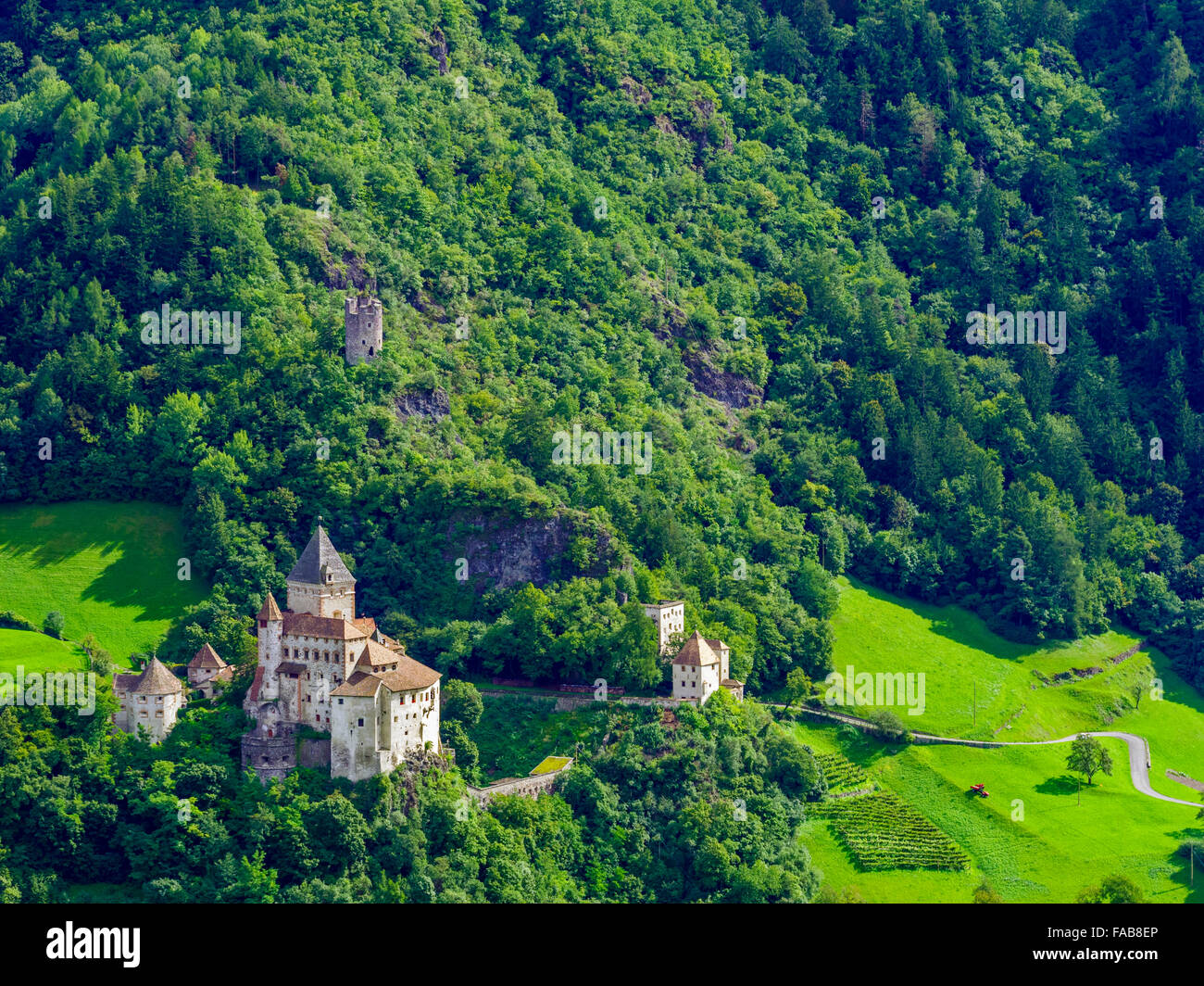 Castel Trostburg in nord Italia Foto Stock