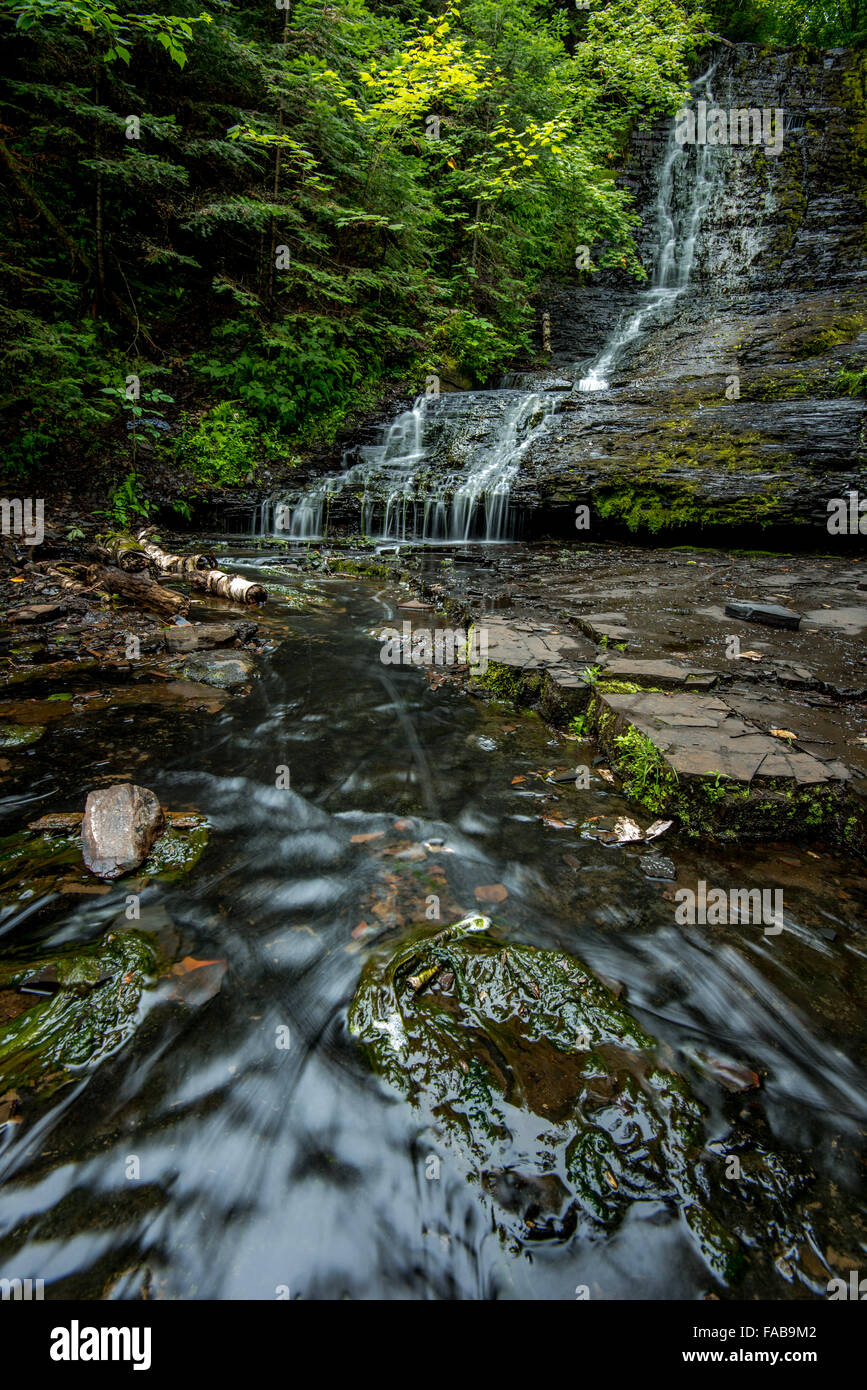 Little Falls di Kakabeka Falls Provincial Park, Ontrio Foto Stock