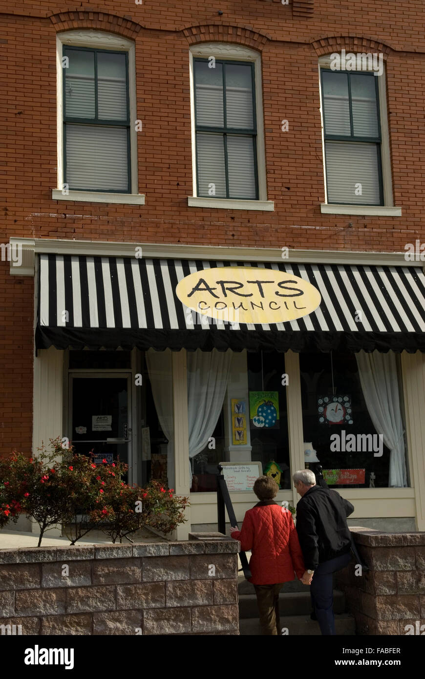 Chester Arts Council South Carolina, Stati Uniti d'America. Foto Stock