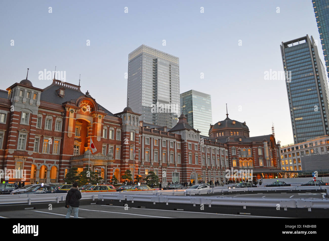 La stazione più grande di Tokyo in Giappone Foto Stock