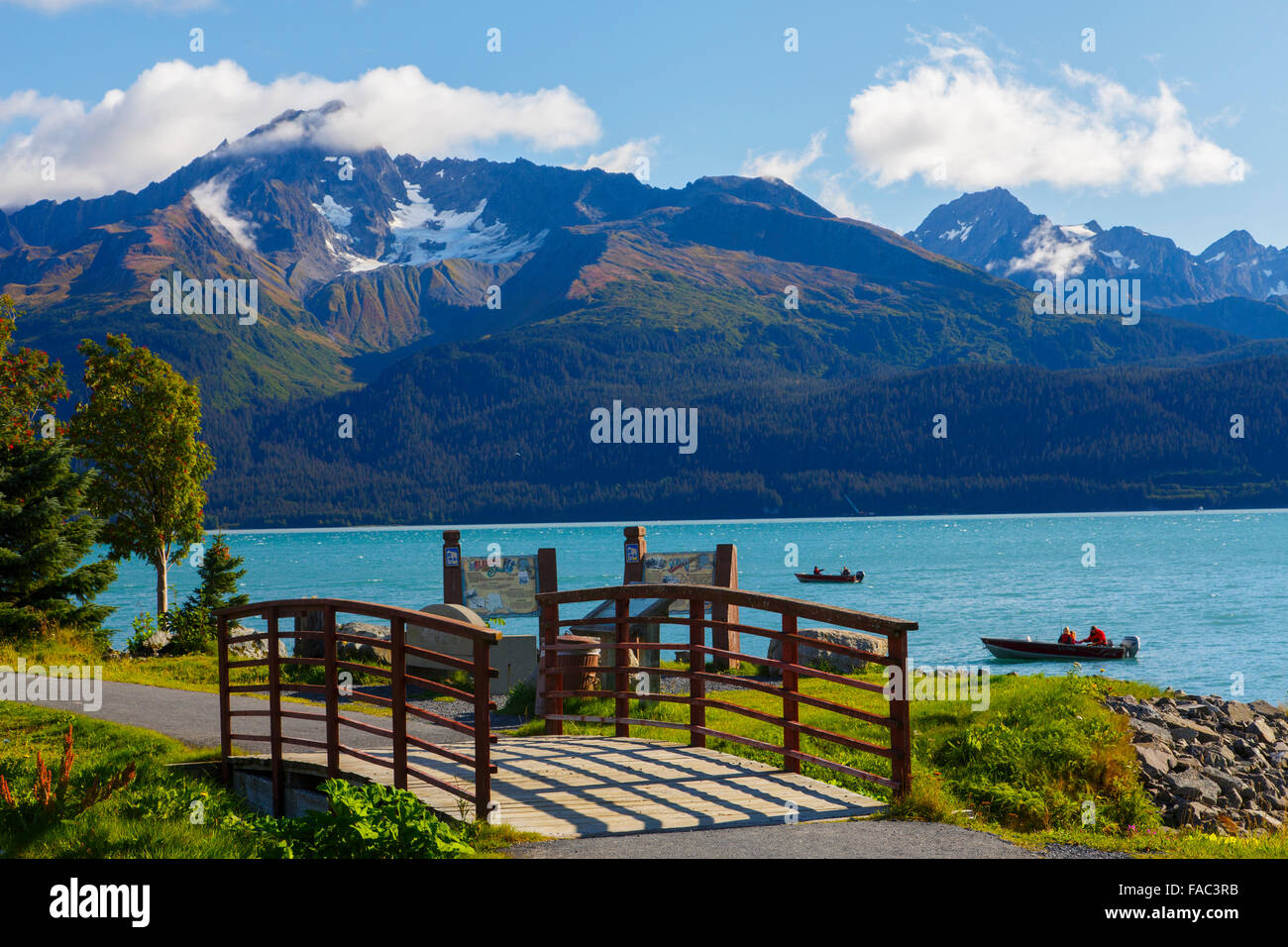 La risurrezione Bay, Seward, Alaska. Foto Stock