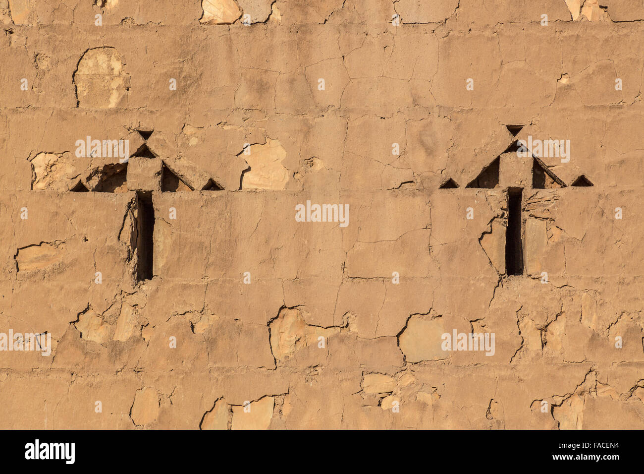Qasr Kharana, il Deserto Orientale, Giordania Foto Stock