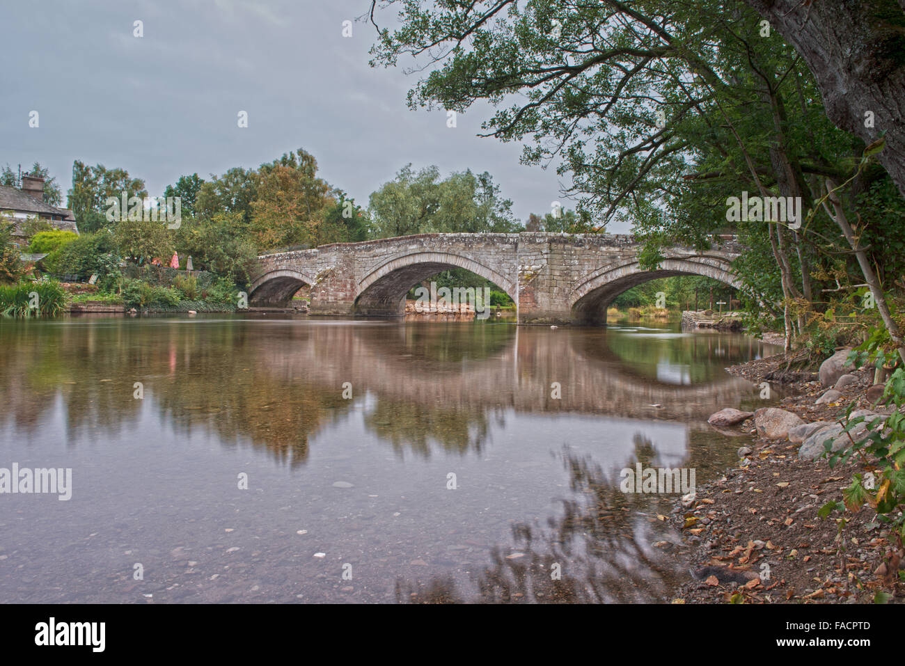 Pooley Bridge, Ullswater, Lake District, England, Regno Unito, GB Foto Stock